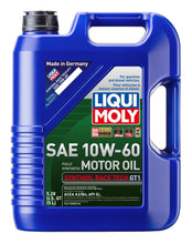 Cargar imagen en el visor de la galería, LIQUI MOLY 5L Synthoil Race Tech GT1 Motor Oil SAE 10W60