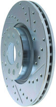 Cargar imagen en el visor de la galería, StopTech Select Sport 06-17 Volkswagen Jetta Slotted &amp; Drilled Front Left Rotor