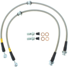 Cargar imagen en el visor de la galería, StopTech 00-06 Nissan Sentra SE-R Stainless Steel Rear Brake Lines