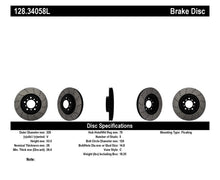 Cargar imagen en el visor de la galería, StopTech 01-06 BMW M3 Drilled Left Front Rotor