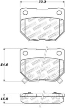 Cargar imagen en el visor de la galería, StopTech Street Touring 06-07 WRX Rear Brake Pads