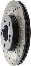 Cargar imagen en el visor de la galería, StopTech 97-01 Acura Integra Type R / 97-01 Honda CR-V Slotted &amp; Drilled Right Front Rotor