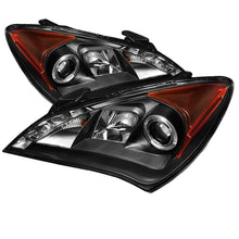 Cargar imagen en el visor de la galería, Spyder Hyundai Genesis 10-12 Projector Halogen Model- LED Halo DRL Blk PRO-YD-HYGEN09-DRL-BK