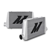 Cargar imagen en el visor de la galería, Mishimoto Universal Silver G Line Bar &amp; Plate Intercooler Overall Size: 24.5x11.75x3 Core Size: 17.5