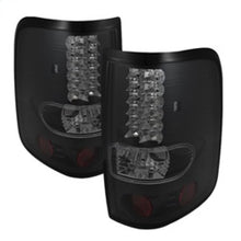Load image into Gallery viewer, Spyder Ford F150 side 04-08 (Not Fit Heritage &amp; SVT)LED Tail Lights Blk Smke ALT-YD-FF15004-LED-BSM