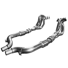 Load image into Gallery viewer, Kooks 15+ Mustang 5.0L 4V 2in x 3in SS Headers w/Catted OEM Connection Pipe
