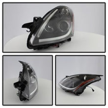 Cargar imagen en el visor de la galería, Spyder Nissan Altima 4Dr 10-12 Projector Headlights Light DRL LED Halo Blk PRO-YD-NA104D-LTDRL-BK