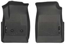 Cargar imagen en el visor de la galería, Husky Liners 15 Colorado Crew Cab/Ext Cab WeatherBeater Black Front Floor Liner