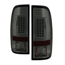 Cargar imagen en el visor de la galería, Spyder Ford Super Duty 08-15 LED Tail Lights Smoke ALT-YD-FS07-LED-SM