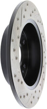Cargar imagen en el visor de la galería, StopTech 02-06 Acura RSX Incl. Type S / 97-01 Integra Type R Slotted &amp; Drilled Left Rear Rotor