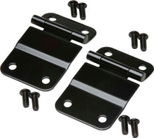 Load image into Gallery viewer, Kentrol 76-86 Jeep CJ7 Tailgate Hinge Pair - Powdercoat Black