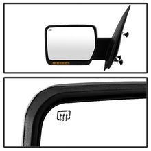 Cargar imagen en el visor de la galería, Xtune Ford F150 07-14 Power Heated Amber LED Signal OE Mirror Right MIR-03349EH-P-R