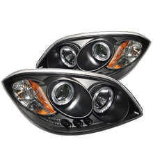 Cargar imagen en el visor de la galería, Spyder Chevy Cobalt 05-10/Pontiac G5 07-09 Projector Headlights LED Halo LED Blk PRO-YD-CCOB05-HL-BK