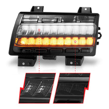 Cargar imagen en el visor de la galería, ANZO Wrangler 18-21/Gladiator 20+ LED Side Marker Lights Smoke w Sequential Signal