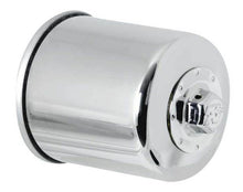Cargar imagen en el visor de la galería, K&amp;N Honda / Kawasaki / Yamaha / Polaris / Victory 2.688in OD x 3.344in H Oil Filter - Chrome