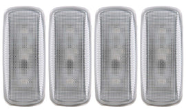 ANZO 2010-2015 Dodge Ram 3500 LED Fender Light Kit Clear 2pc Amber / 2pc Red