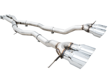 Cargar imagen en el visor de la galería, AWE Track Edition Catback Exhaust for BMW G8X M3/M4 - Chrome Silver Tips