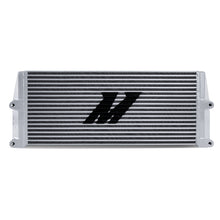 Cargar imagen en el visor de la galería, Mishimoto Heavy-Duty Oil Cooler - 17in. Same-Side Outlets - Silver