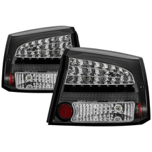 Cargar imagen en el visor de la galería, Spyder Dodge Charger 06-08 LED Tail Lights Black ALT-YD-DCH05-LED-BK