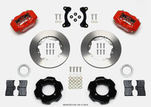 Cargar imagen en el visor de la galería, Wilwood Forged Dynalite Front Hat Kit 11.00in Red 95-05 Miata