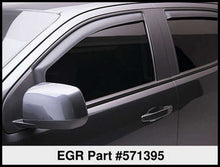 Cargar imagen en el visor de la galería, EGR 15 Chevy Colorado/GMC Canyon Crew Cab In-Channel Window Visors - Set of 4 - Matte (571395)