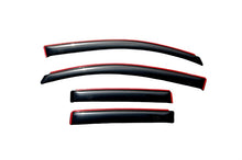 Cargar imagen en el visor de la galería, AVS 07-12 Dodge Caliber Ventvisor In-Channel Front &amp; Rear Window Deflectors 4pc - Smoke