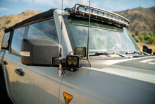 Cargar imagen en el visor de la galería, DV8 Offroad 2021 Ford Bronco A Pillar Dual Light Pod Drop Mounts