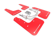 Cargar imagen en el visor de la galería, Rally Armor 17-21 Honda Civic EX/EX-L/LX (Hatchback) Red UR Mud Flap White Logo