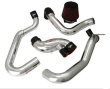 Cargar imagen en el visor de la galería, Injen 03-06 Evo 8/9/MR Cast Aluminum Intake System w/ Full Intercooler Piping Polished Short Ram Int