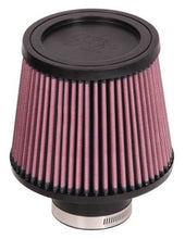 Cargar imagen en el visor de la galería, K&amp;N Universal Rubber Filter-Round Tapered 2.5in Flange ID x 6in Base OD x 5in Top OD x 5in Height
