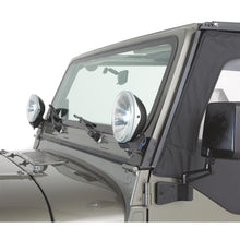 Cargar imagen en el visor de la galería, Rampage 1976-1983 Jeep CJ5 Windshield Hinge Light Bracket - Black