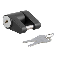 Load image into Gallery viewer, Curt Coupler Lock (1/4in Pin 3/4in Latch Span Padlock Black)