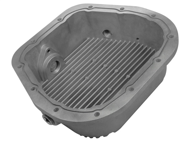 afe Rear Differential Cover (Raw; Street Series); Ford F-150 97-15 V6-3.5L (tt); 12 Bolt-9.75in