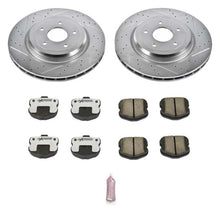 Cargar imagen en el visor de la galería, Power Stop 06-13 Chevrolet Corvette Rear Z26 Street Warrior Brake Kit