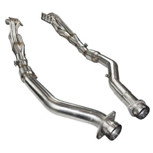 Load image into Gallery viewer, Kooks 2012+ WK2 Jeep/ Durango 6.4L 1-7/8in x 3in SS Long Tube Headers - Cat SS Conn Pipe