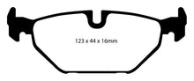 Cargar imagen en el visor de la galería, EBC 99-01 Saab 9-5 2.3 Turbo (Aero) Redstuff Rear Brake Pads
