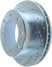 Load image into Gallery viewer, StopTech Select Sport Sport Drilled and Slotted Rear Right Rotor 99-04 Ford F-250/F-350