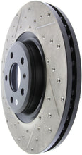 Cargar imagen en el visor de la galería, StopTech Slotted &amp; Drilled Sport Brake Rotor