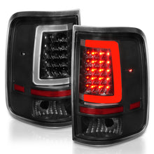 Cargar imagen en el visor de la galería, ANZO 2004-2006 Ford F-150 LED Tail Lights w/ Light Bar Black Housing Clear Lens