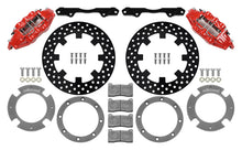 Cargar imagen en el visor de la galería, Wilwood 17-21 Can-Am X3RS Red 6-Piston Front Kit 11.25in - Drilled Rotors