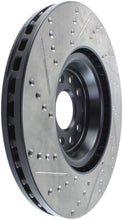 Cargar imagen en el visor de la galería, StopTech Slotted &amp; Drilled Sport Brake Rotor