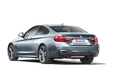 Cargar imagen en el visor de la galería, Akrapovic 16-17 BMW 340i (F30 F31) Evolution Line Cat Back (SS) w/ Carbon Tips (Req. Link Pipe)