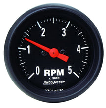 Cargar imagen en el visor de la galería, Autometer Z-Series 52mm 5000RPM In-Dash Tachometer