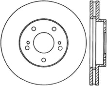 Cargar imagen en el visor de la galería, StopTech Power Slot 6/89-96 Nissan 300ZX Slotted &amp; Drilled Left Front Rotor