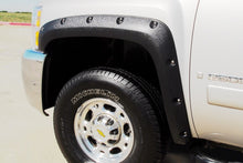 Cargar imagen en el visor de la galería, Lund 07-13 Chevy Silverado 1500 RX-Rivet Textured Elite Series Fender Flares - Black (4 Pc.)