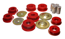 Cargar imagen en el visor de la galería, Energy Suspension Dodge 08-10 Challenger/ 07-10 Charger/05-08 Magnum RWD Red Rear Subframe Bushings