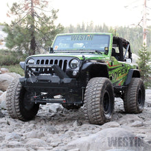 Cargar imagen en el visor de la galería, Westin 18-19 Jeep Wrangler JL Stubby Front Bumper - Textured Black