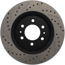 Cargar imagen en el visor de la galería, StopTech Slotted &amp; Drilled Sport Brake Rotor