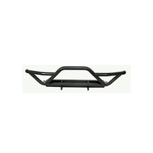 Cargar imagen en el visor de la galería, Rugged Ridge RRC Front Bumper w/ Grille Guard Black 87-06 Jeep Wrangler
