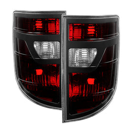 xTune Honda Ridgeline Pickup 06-08 OEM Style Tail Lights Red Smoked ALT-JH-HRID06-OE-RSM